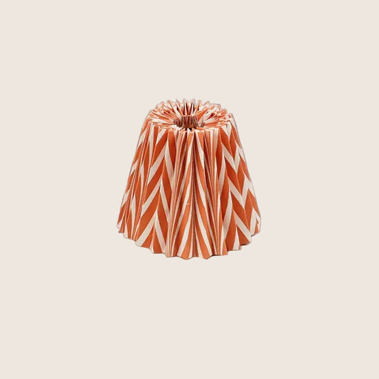 Pleated Banyan Orange