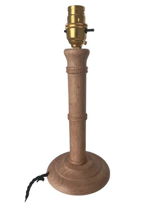 Small beechwood lamp